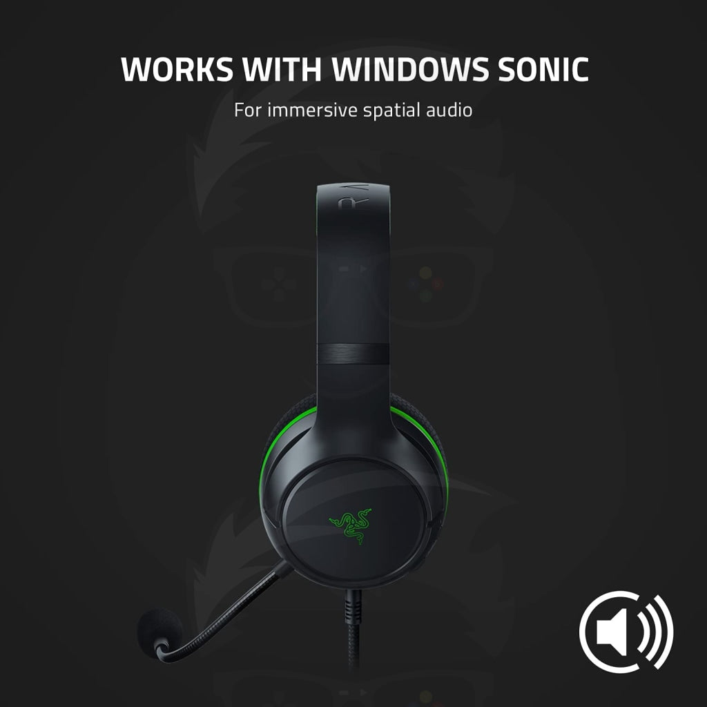 Razer Kaira X for Xbox (2021) - Black Wired Gaming Headset for Xbox Series X|S Razer Kaira X for Xbox (2021) - Black Wired Gaming Headset for Xbox Series X|S